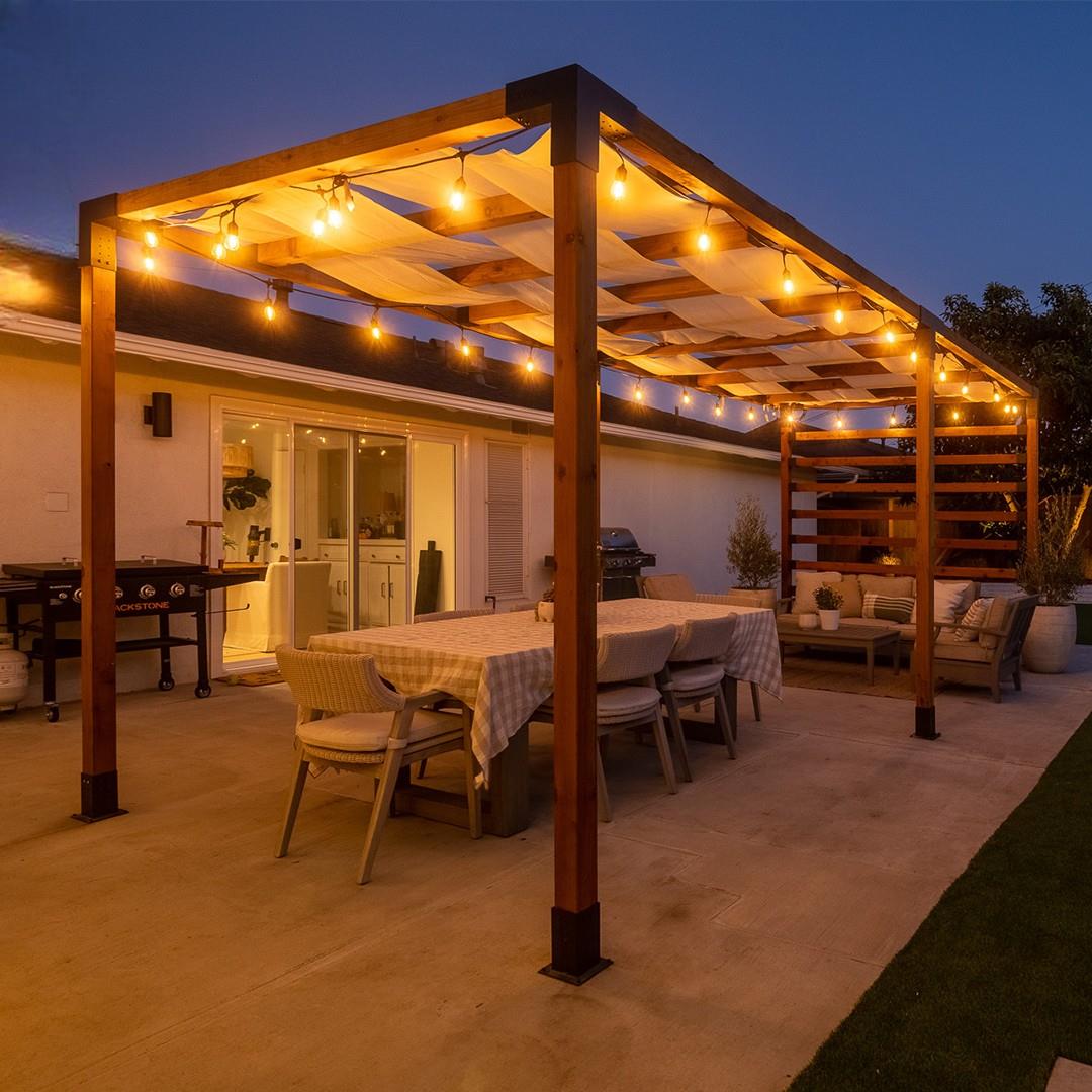 LİVA Ahşap Pergola Sistemleri